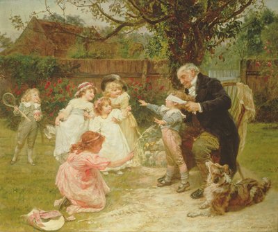 Blindemannetje door Frederick Morgan