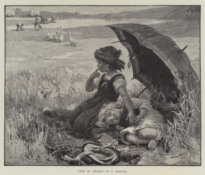 Achtergelaten in de zorg door Frederick Morgan