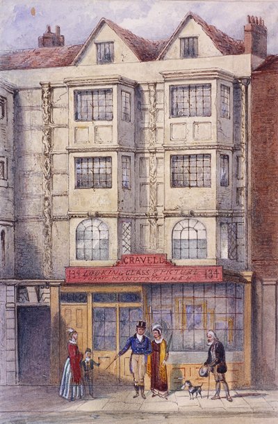 Aldersgate Street, Londen door Frederick Napoleon Shepherd