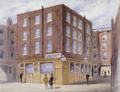 Change Alley, Londen door Frederick Napoleon Shepherd