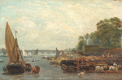 Westminster Bridge door Frederick Nash