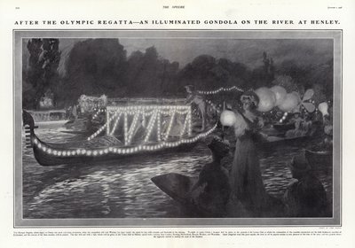 Na de Olympische Regatta door Frederick Pegram