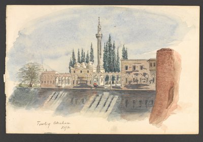 Graf van Abraham, Urfa, Turkije door Frederick Peter Layard