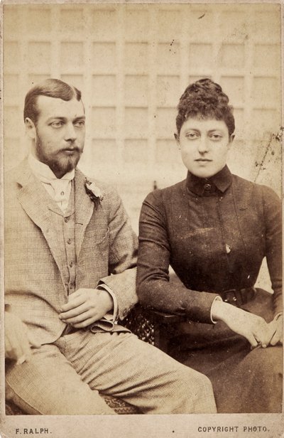 Prins George en prinses Victoria door Frederick Ralph