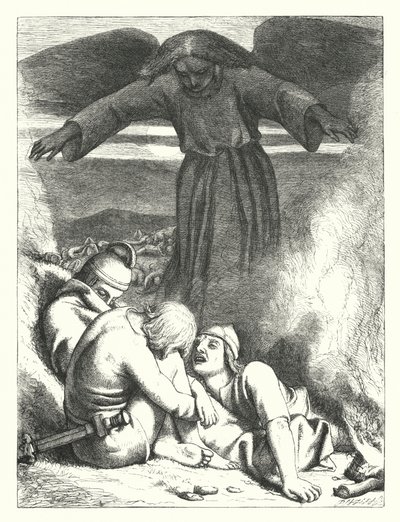 De vernietiging van Sennacherib door Frederick Richard Pickersgill