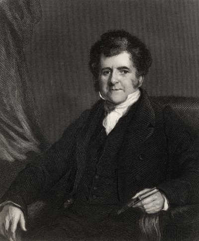 Richard Bright, gegraveerd door H. Cock, uit 