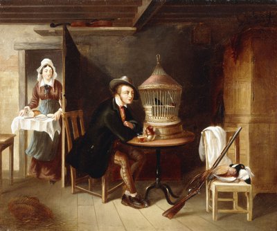 Zijn favoriete huisdier, 1883 door Frederick Rondel