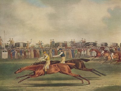 Sir Joshua verslaat Filho Da Puta in Newmarket (c1816, 1929) door Frederick Rosenberg