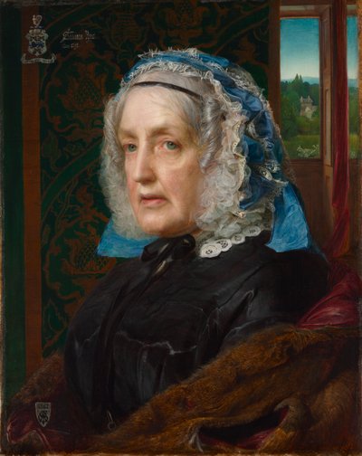Portret van Susanna Rose door Frederick Sandys