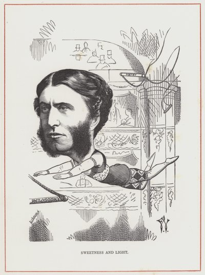 Matthew Arnold door Frederick Waddy