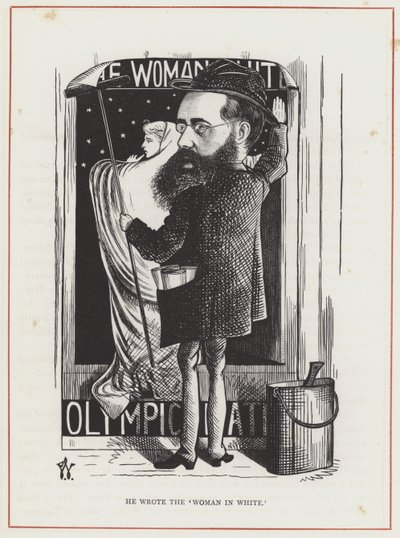 Wilkie Collins door Frederick Waddy