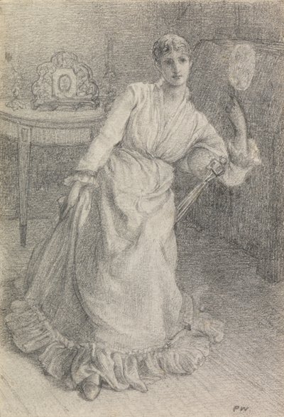 Juffrouw Maria Ansdell door Frederick Walker