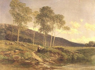 Een Pad Door de Weiden door Frederick William Hulme