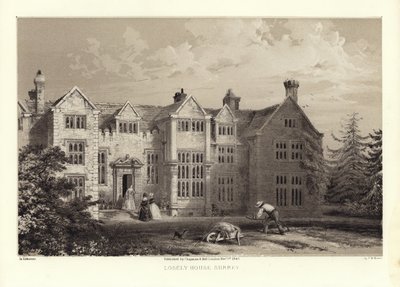 Losely House, Surrey door Frederick William Hulme