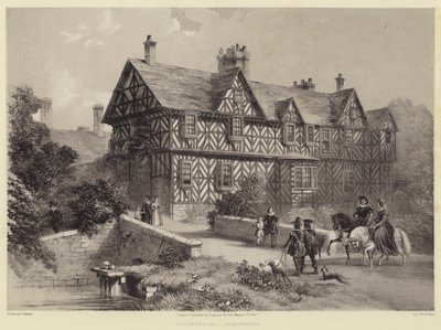 Pitchford Hall, Shropshire door Frederick William Hulme