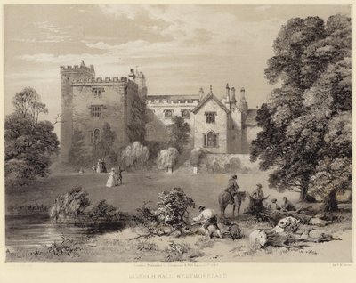 Sizergh Hall in Westmoreland door Frederick William Hulme