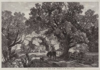 Het afnemende jaar, in de tentoonstelling van de Royal Academy door Frederick William Hulme