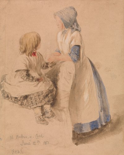 Welshe Kinderen door Frederick William Hulme