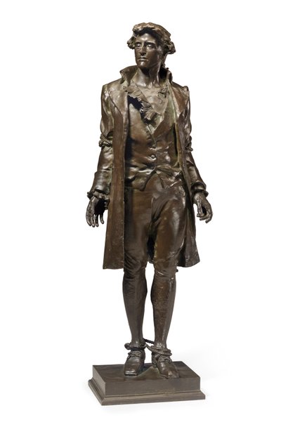 Nathan Hale door Frederick William MacMonnies