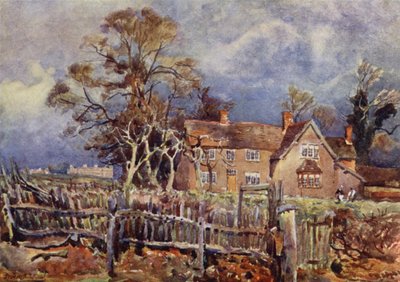Arbury, Geboorteplaats van George Eliot door Frederick William Newton Whitehead