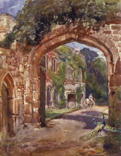Astley Kasteel door Frederick William Newton Whitehead