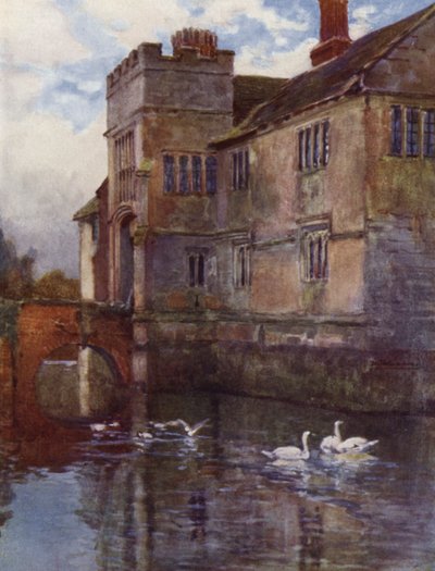 Baddesley Clinton Hall door Frederick William Newton Whitehead