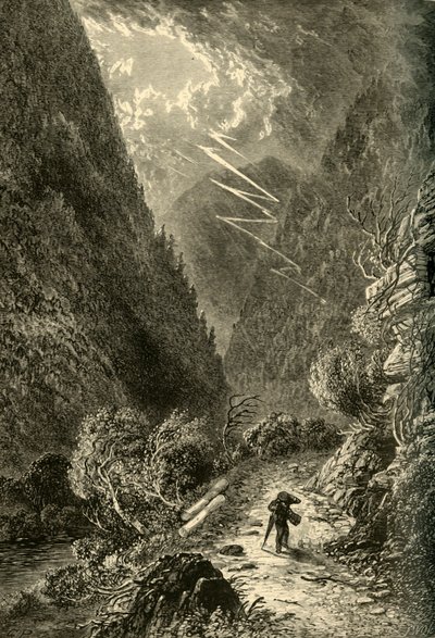 Sinking Run, Boven Tyrone, 1874 door Frederick William Quartley