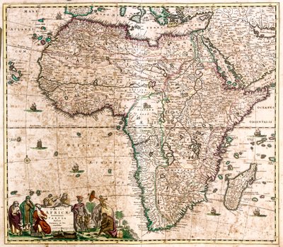 Afrika door Frederick de Wit