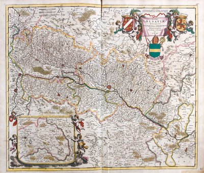 Elzas, Frankrijk door Frederick de Wit
