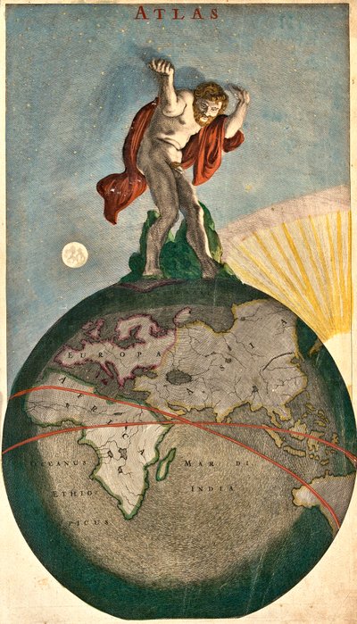 Atlas door Frederik De Wit door Frederick de Wit
