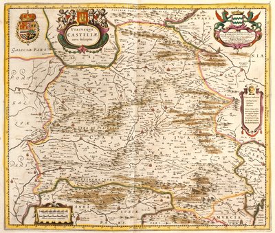 Castilië, Spanje door Frederick de Wit