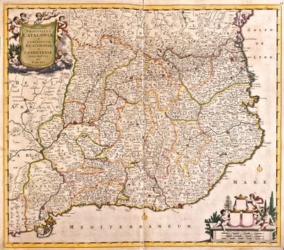 Catalonië, Spanje door Frederick de Wit