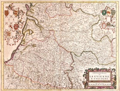 Guyenne, Gascogne, Frankrijk door Frederick de Wit