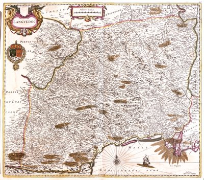 Languedoc, Frankrijk door Frederick de Wit