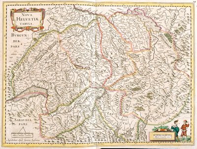 Zwitserland door Frederick de Wit