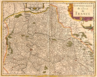 Île-de-France, Frankrijk door Frederick de Wit
