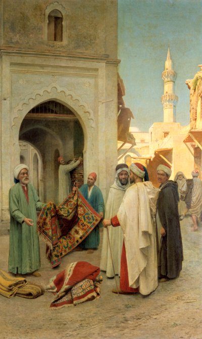Tapijthandelaar door Frederico Bartolini