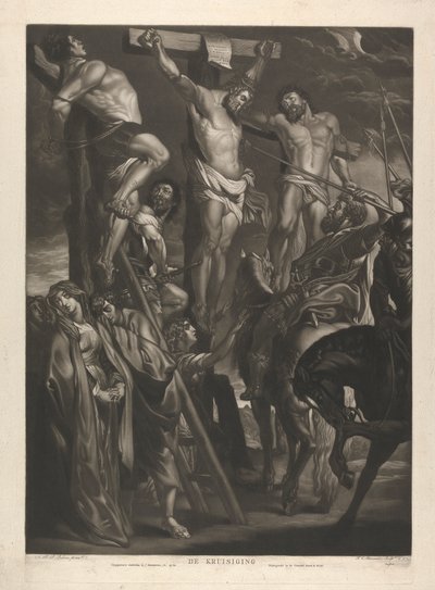 De Kruisiging door Frederik Christiaan Bierweiler