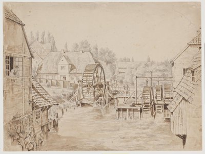 Zoutmolen. Oldesloe door Frederik Rohde
