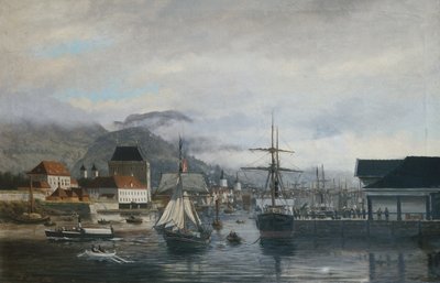 Haven van Bergen, Tollboden door Frederik Sorvig