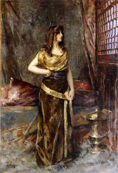 Zelfportret door Frederique Vallet Bisson