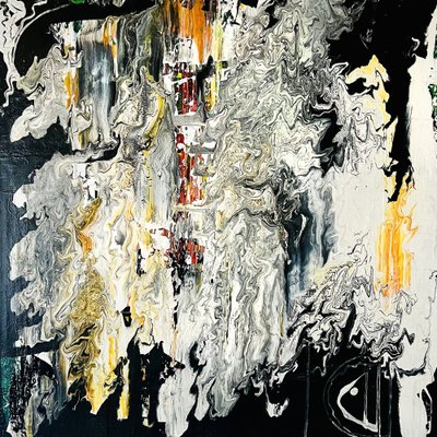 Abstract Gold Flow door Fredrik Olsen
