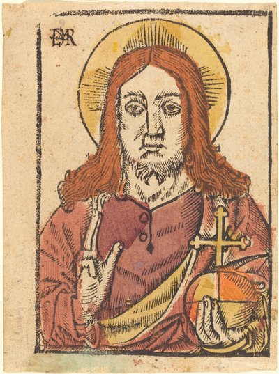 Salvator Mundi door French 15th Century or Master EMR