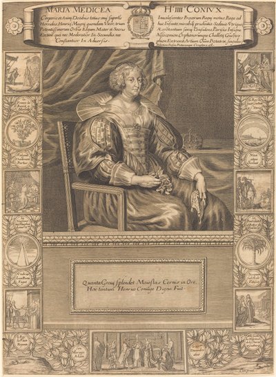 Marie de Medici door French 17th Century