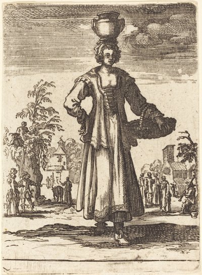 Het Melkmeisje door French 17th Century