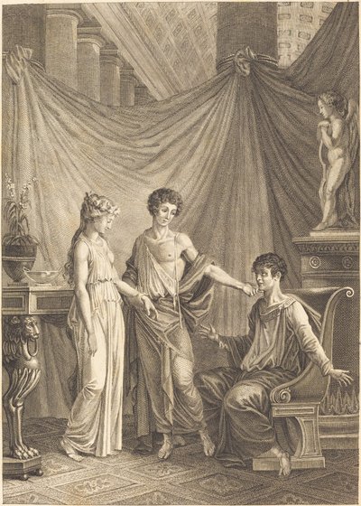 De twee vrienden door French 18th Century
