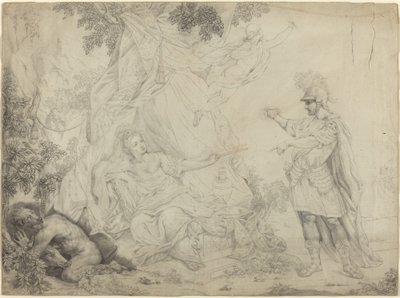 Circe en Ulysses door French 19th Century