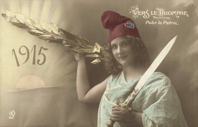 1915, Vers Le Triomphe, Pour La Patrie door French Photographer