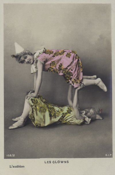 Een paar clowns door French Photographer