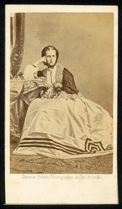 Alexandra, Prinses van Wales door French Photographer